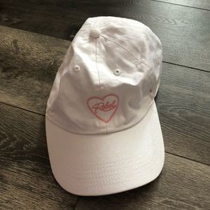 White baseball cap